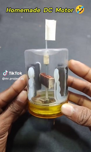 Homemade DC Motor Explained