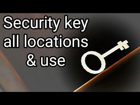 Security key granny 2 locations in Practice mode and use