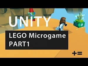 Create a LEGO Microgame in Unity (2021) Part 1 - How to download the template and use the editor UI