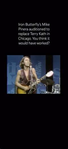 Iron Butterfly’s Mike Pinera auditioned to replace Terry Kath in Chicago. #shorts #ironbutterfly