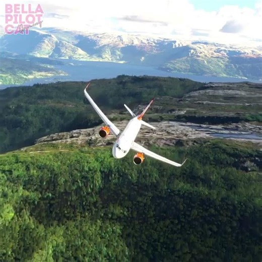 This is How Planes Land on Mountains