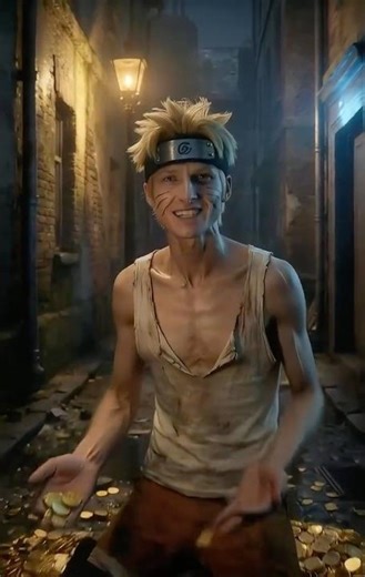 The Tale of Two Wishes: A Genie's Lamp Changes Everything #viral #genius #naruto #revenge