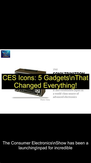 24 K-arat on Instagram: "CES Icons: 5 Gadgets That Changed Everything! https://www.amazon.com/s?k=CES+1967:+Tube+TV&tag=dealmav-20 Watch on YouTube: https://youtu.be/zjzmSeaqi4g The Consumer Electronics Show has been a launching pad for incredible technology for decades. From the earliest color televisions to the revolution of home video recording and the dawn of home gaming, CES has consistently showcased the future. We explore five iconic products that debuted at CES, changing the way we live