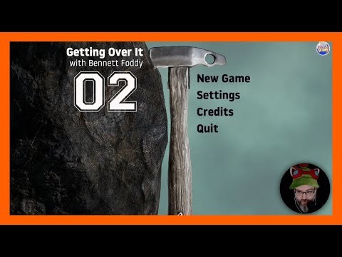 Getting Over It (PC) ⚱️ 02 | Gameplay | Let's Play