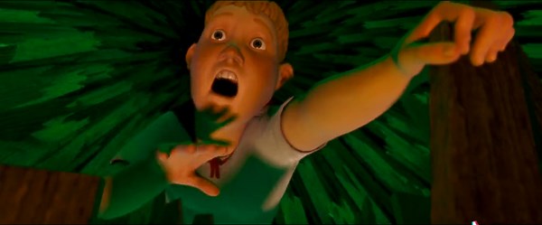 Nature's Emergency Exit - Monster House (2006) - TM & © #SonyPictures When the kids get swallowed by the house, Jenny (Spencer Locke) pulls the uvula and the house throws them up. Click the link in bio to watch the full movie. #monsterhouse #2006movies #stevebuscemi #scarymovie #spookyseason #movieclips