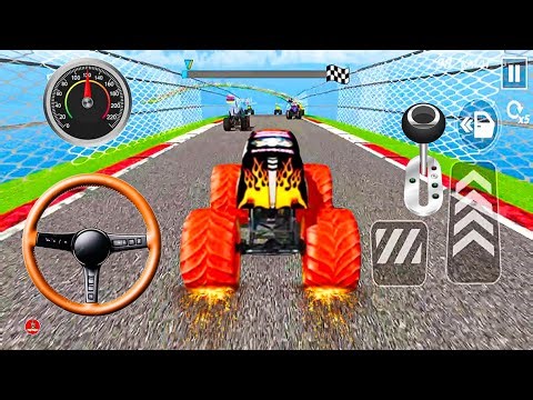 Monster Truck Stunt & Car Crash Madness | BeamNG Drive Mega Ramp Impossible Stunts Gameplay #1158