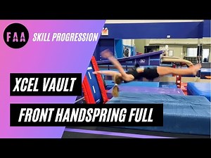Front Handspring Full Vault Progressions