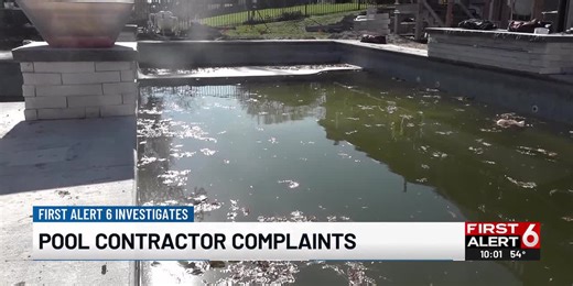Pool contractor complaints