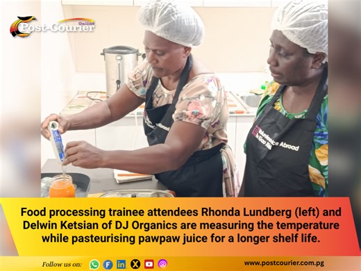 Collaborative food processing training empowers local farmers and entrepreneurs in Buka