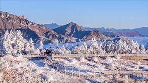Breathtaking winter wonderland in SW China's Xiling Snow Mountain