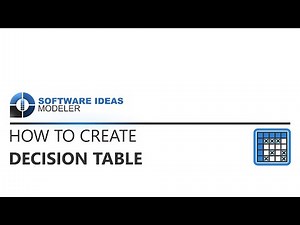 How to Create a Decision Table
