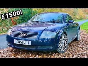 £1500 PERFORMANCE SPORTS CAR - MK1 Audi TT 225 Review, Mods, Running Costs, Performance Test