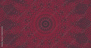 Parallax effect. Radial red snake skin background. Snake skin texture closeup. 4k zoom in footage Stock Video