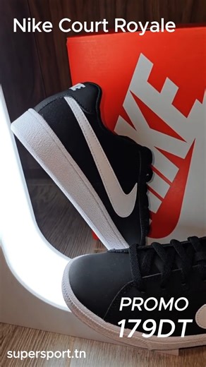 SUPER PROMO🔥🔥Nike Court Royale Dans nos magasins 🔽 https://cutt.ly/6w7urfBu | Super Sport Tunisie
