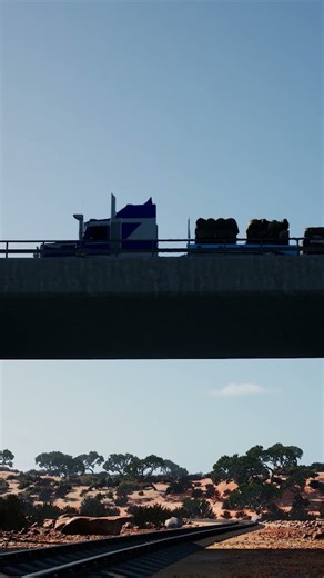 Explore the wild world of Australia with us! #automobile #americantrucksimulator #ets2 #trucking