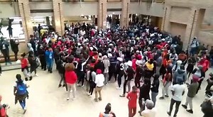 WATCH: About 200 students are protesting on the middle campus at the University of Cape Town (UCT) against financial exclusions and the death of a civilian at Wits University this week. The protest at UCT's Law Faculty forms part of countrywide protests on university campuses against exclusions during the 2021 academic year. The students are demanding among others free, quality education. Earlier, students gathered in Rondebosch for a march to UCT. | SABC News Western Cape