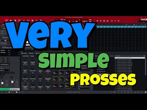 Step by step process for making a beat in MPC Beats (Beginner)