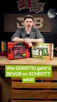 😳 How much can you REALLY save on a cordless rotary hammer? EINHELL vs PROCRAFT compared #shorts