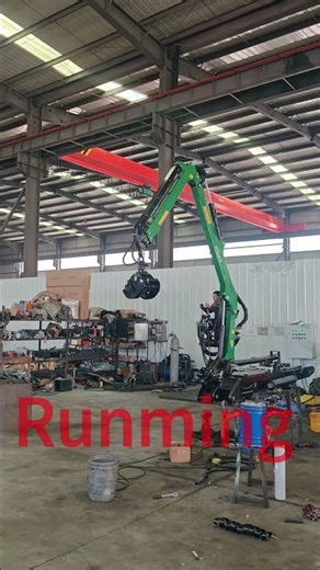 #timber #crane TC780 #logloader lifting capacity 720kg #tractor log loader #truck crane