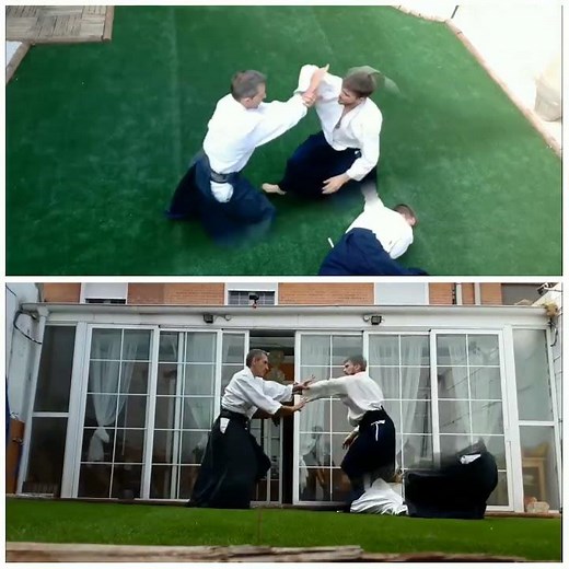 AIKIDO - Ai hanmi katate dori ikkyo