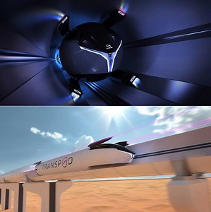 TransPod FluxJet Aircraft and Train Hybrid Will be Able to Transport Passengers at Over 621MPH