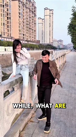 She said she was stuck, but it was all a trap! #Prank #comedy #couple