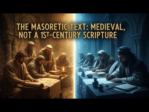 The Masoretic Text: Not a 1st-Century Scripture