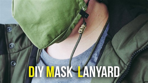 Never Lose Your Mask Again! The Simple DIY Paracord Lanyard