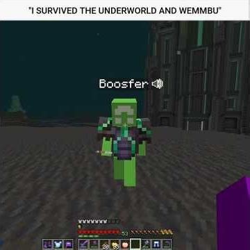 Bro survived orbitals with gold armor | Unstable SMP |