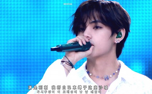 【BTS】《The truth untold》现场超清中字|无法隐藏的真心 全部埋葬在那个花园里