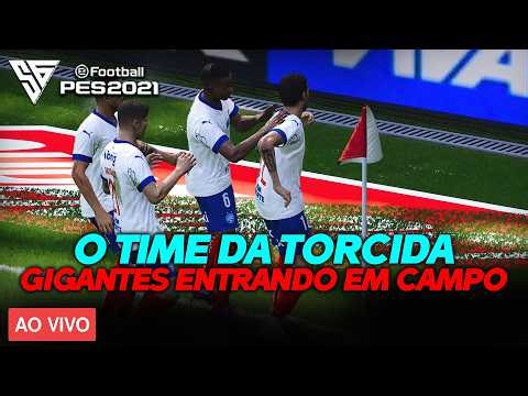 COM O BAHIA O CAMINHO DA VITORIA E BEM MAIS FÁCIL - GAMEPLAY PES 2021 - 60 FPS - SADAN GAMER - PC