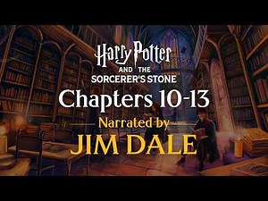 FULL AUDIOBOOK | Harry Potter and the Sorcerer's Stone | Chapters 10-13 | Narrated by Jim Dale