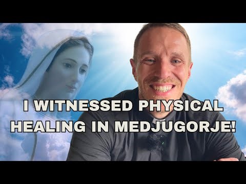 MIRACLE - I WITNESSED PHYSICAL HEALING IN MEDJUGORJE!
