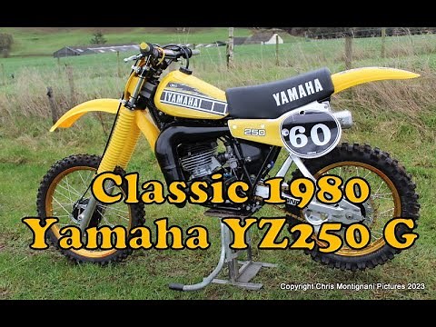 1980 Yamaha YZ250 G (Evolution Bike)