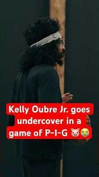 Kelly Oubre Jr. goes undercover in a game of P-I-G 🐷😭