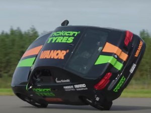 BMW 3 Series Model Used To Set Fastest Side Wheelie Record