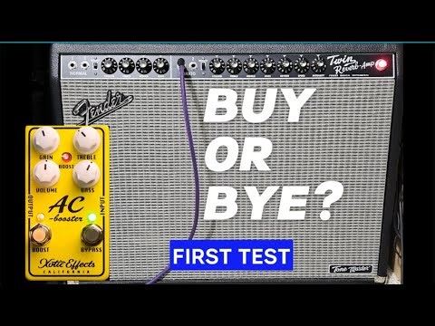 Xotic AC Booster V2 – The Ultimate Transparent Overdrive?