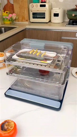 @smarthomegadgetss on Instagram: "Electric Steamer that upgrades your cooking game instantly 🔥 Cook faster, healthier, and smarter with this 3-tier stainless steel food steamer—perfect for home, restaurant, and party use 💨🍽️ #ElectricSteamer #KitchenGadgets #HealthyCooking #HomeKitchen #amazonfind"