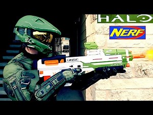 New HALO NERF GUN with MASTER CHIEF