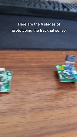 Exploring the Prototyping Stages of Trackhat Sensor
