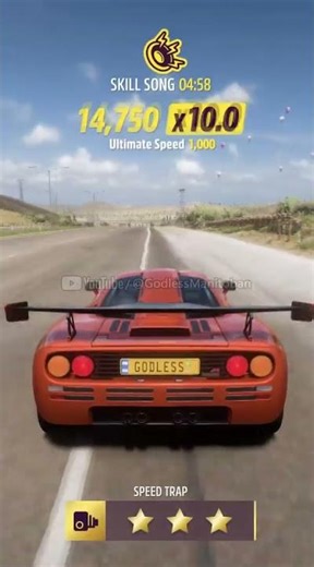 1993 #mclaren #f1 283 mph #forzahorizon5 (tune 283.2) #topspeed #uk #gaming #gamingshorts