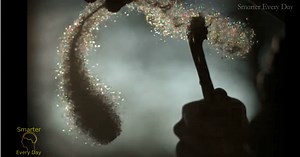 Exploding Glass Drop at 100,000 fps