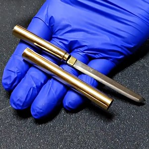 6.7M views · 10K reactions | Turning Old Scissors Into A Mini Japanese Tanto | DIY & Crafts | Facebook