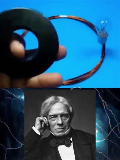 Electric through magnetic field💡#technology #tech