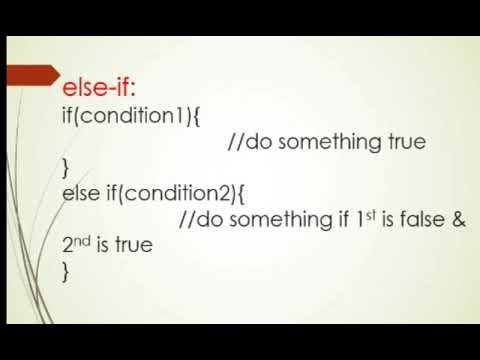 What are operators | what are the conditional statements