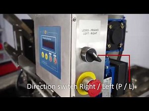 Uncapping machine - Calibration