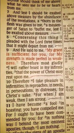 2 Corinthians 12:7-10 (JESUS says that HIS Grace is Sufficient for you!) JESUS IS LORD