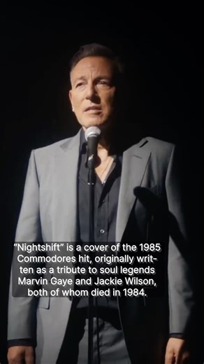 The story behind “Nightshift” covered by Bruce Springsteen