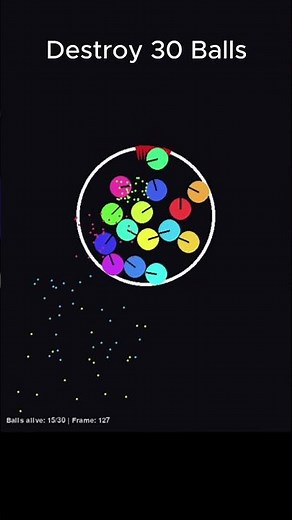 Bouncy Balls - Destroy 30 Balls