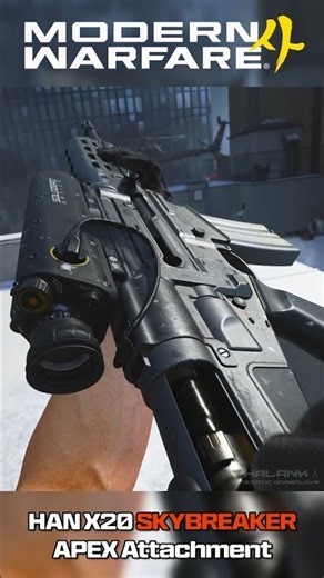 MW4 - New Apex Attachment for HAN 86 #callofduty #modernwarfare4 #cod #beta